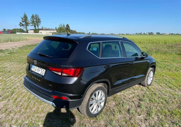 Seat Ateca cena 69000 przebieg: 115000, rok produkcji 2016 z Pyzdry małe 56